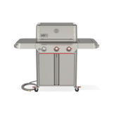 Genesis® E-325W Gas Grill Titanium Edition (Natural Gas)