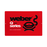 Limited Edition Weber Q Series Metal Sign