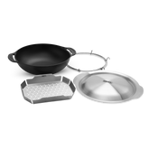 WEBER CRAFTED Wok & Steamer