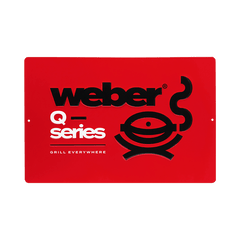 Limited Edition Weber Q Series Metal Sign
