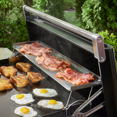 Dual-Level Warming Rack
